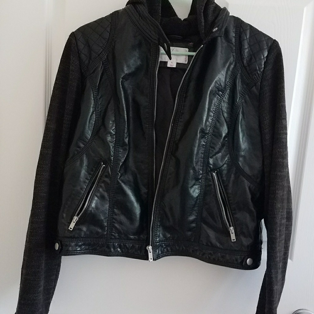 Mossimo Pleather Jacket