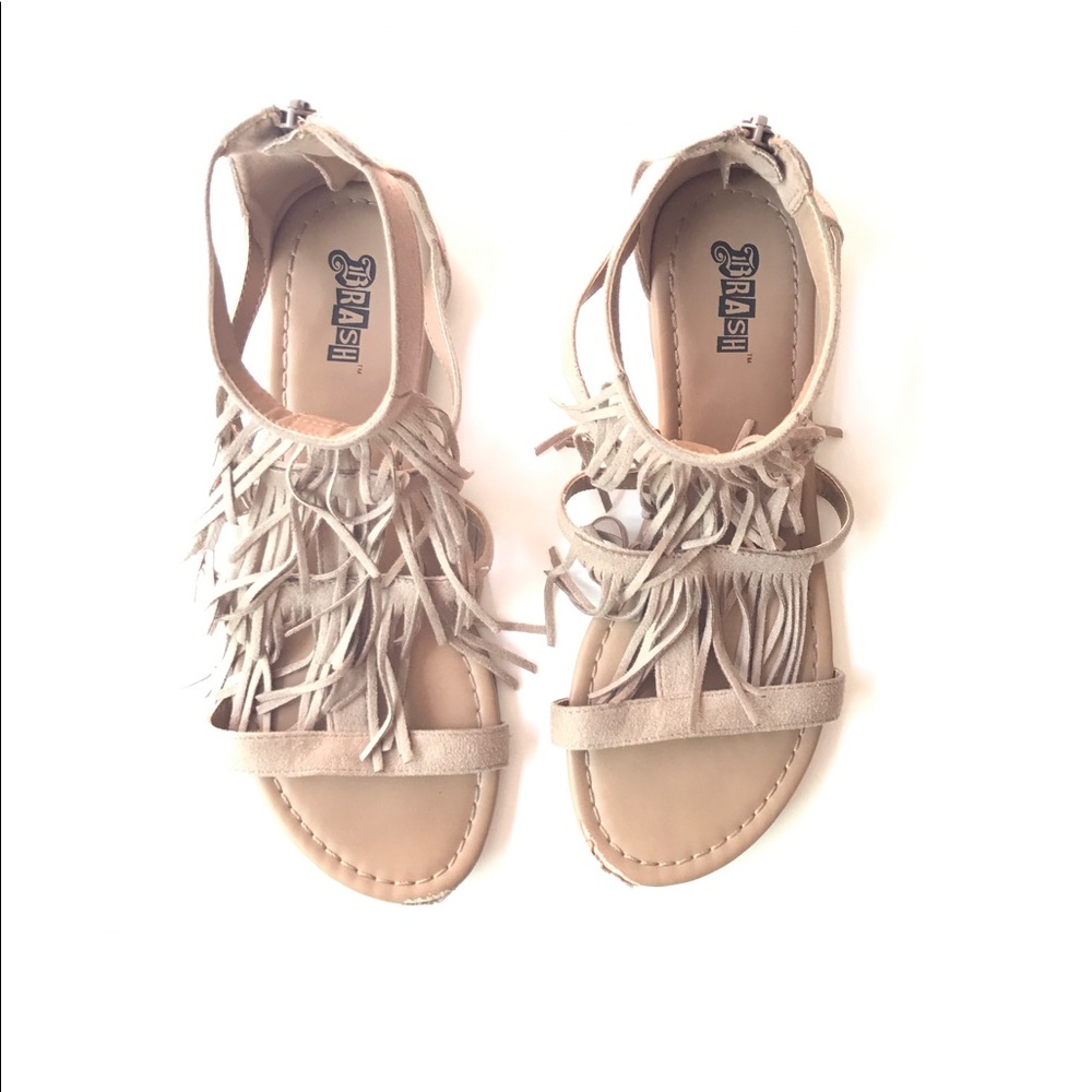 TASSLE SANDALS
