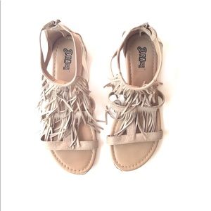 TASSLE SANDALS