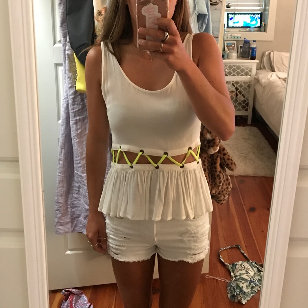 Cutout tank top