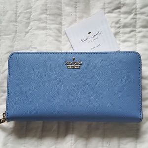 Light blue Kate Spade wallet