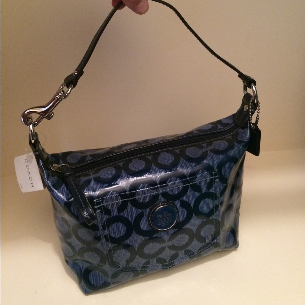 New Coach Alex Op Art Handbag