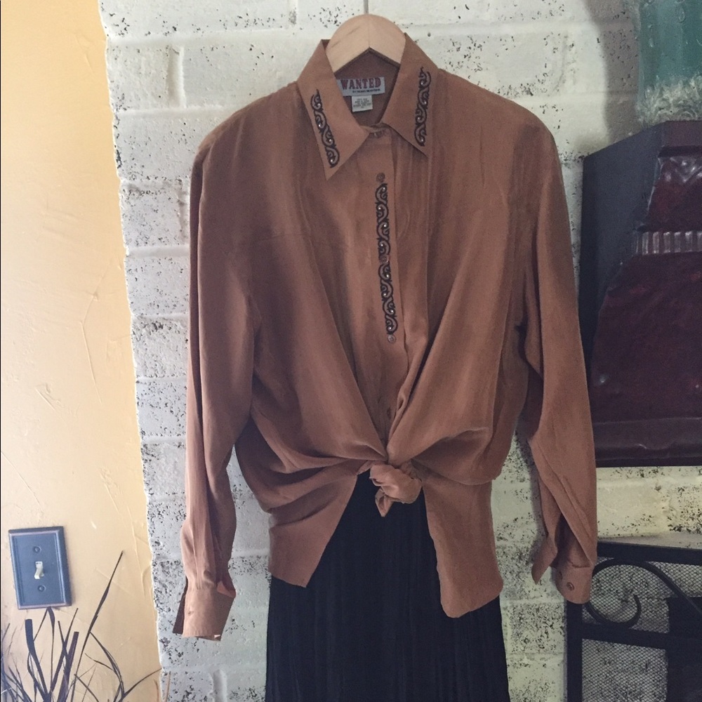 Wanted Copper Blouse