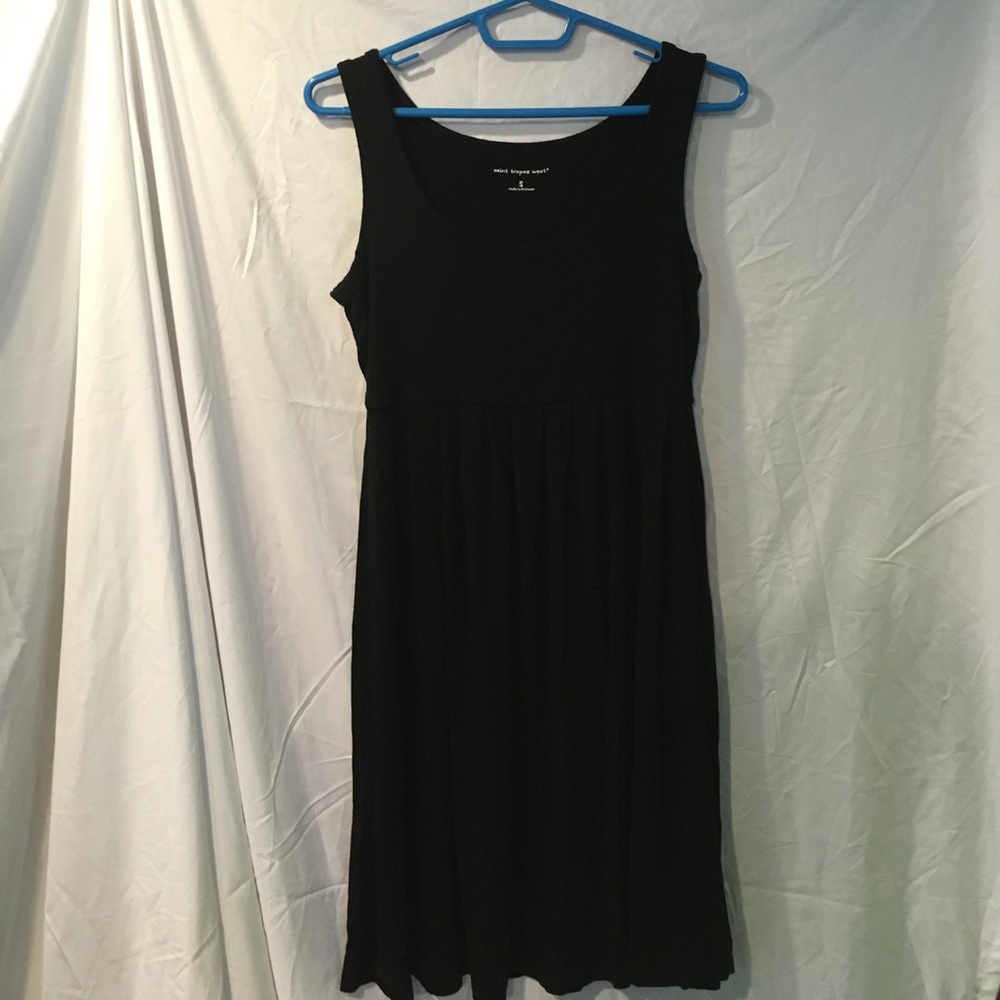 Black flowy sun dress