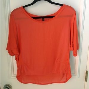 BCBG Orange Top