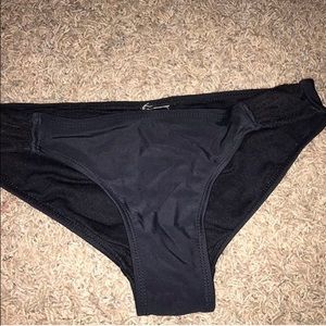 black bathing suit bottoms
