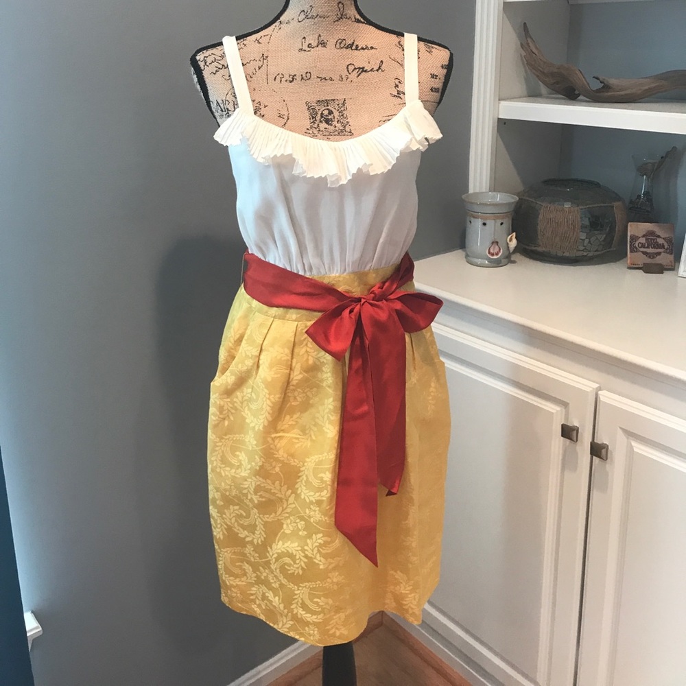 Anthropologie Fields of Gold Dress