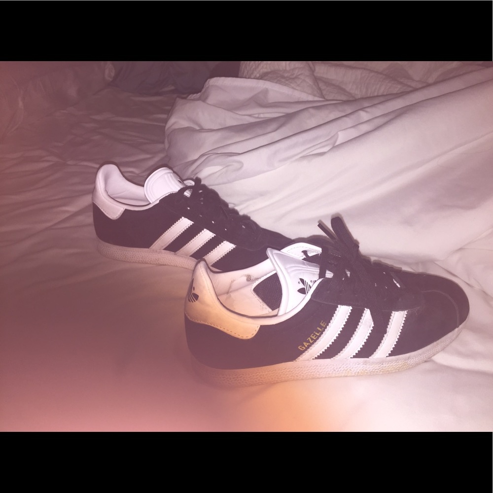 Adidas Gazelle Black Suede Size 7