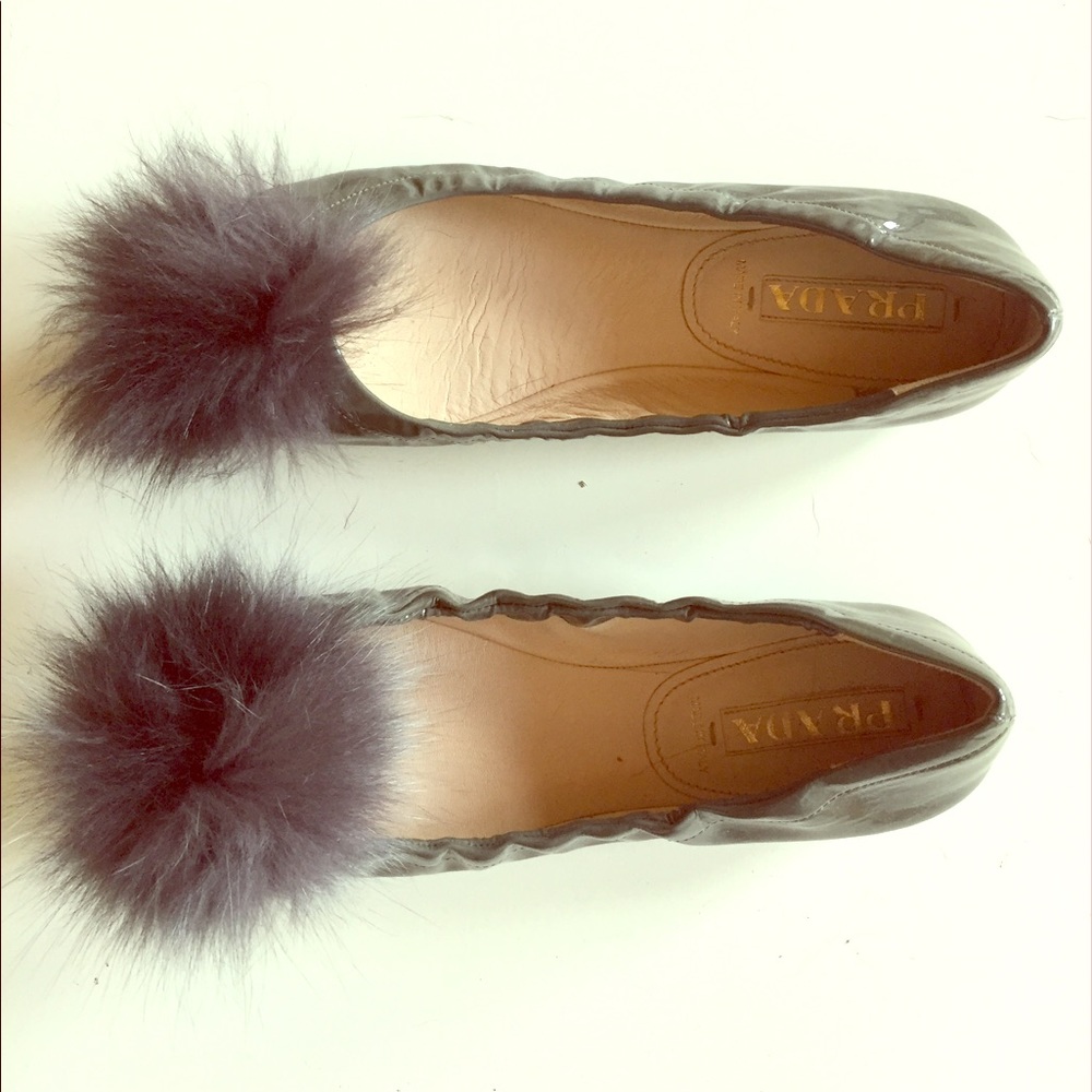 Prada Puffball Flats
