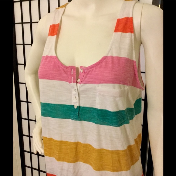 Mossimo rainbow tank - Picture 2 of 5