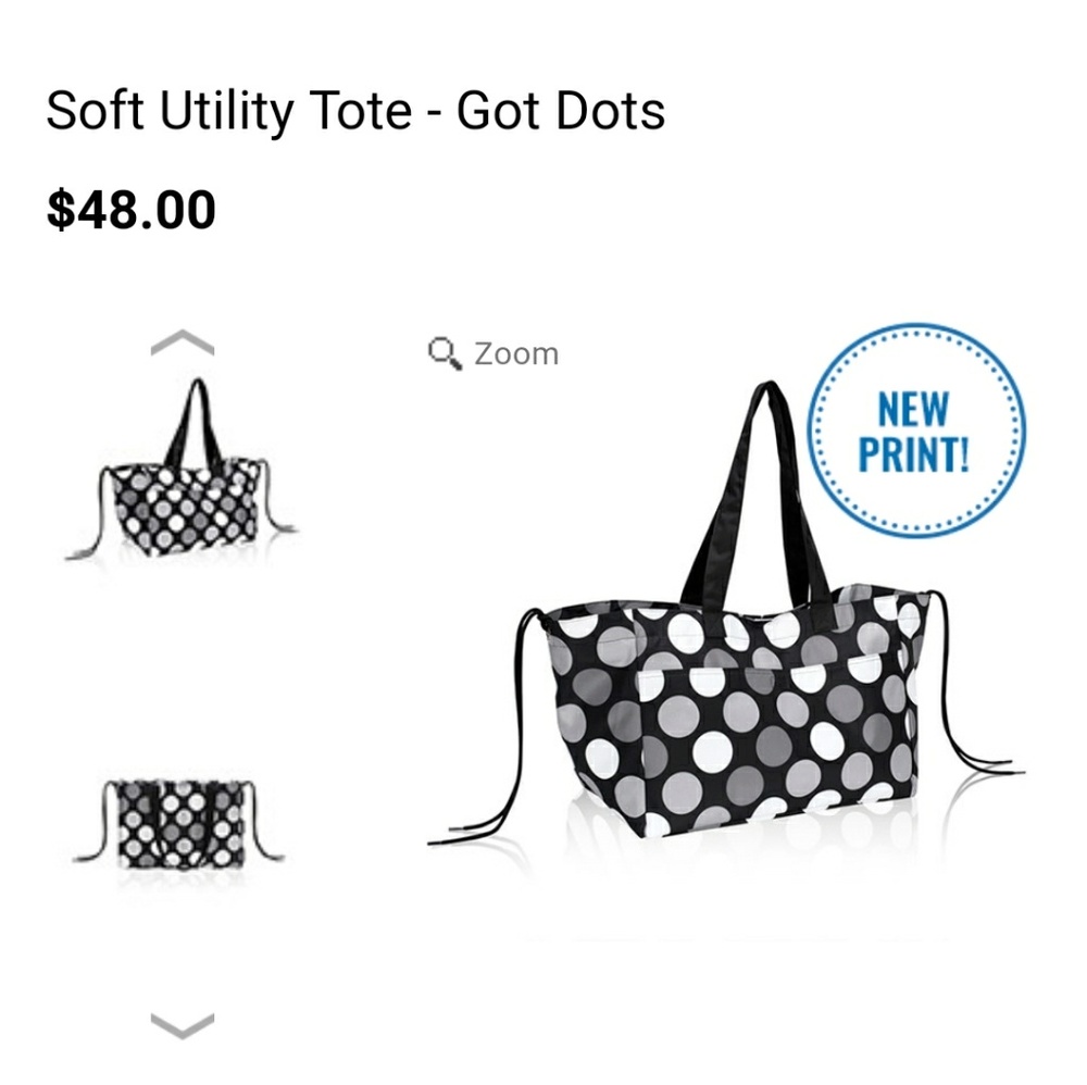 Thirty-One soft utility tote. Never used!!