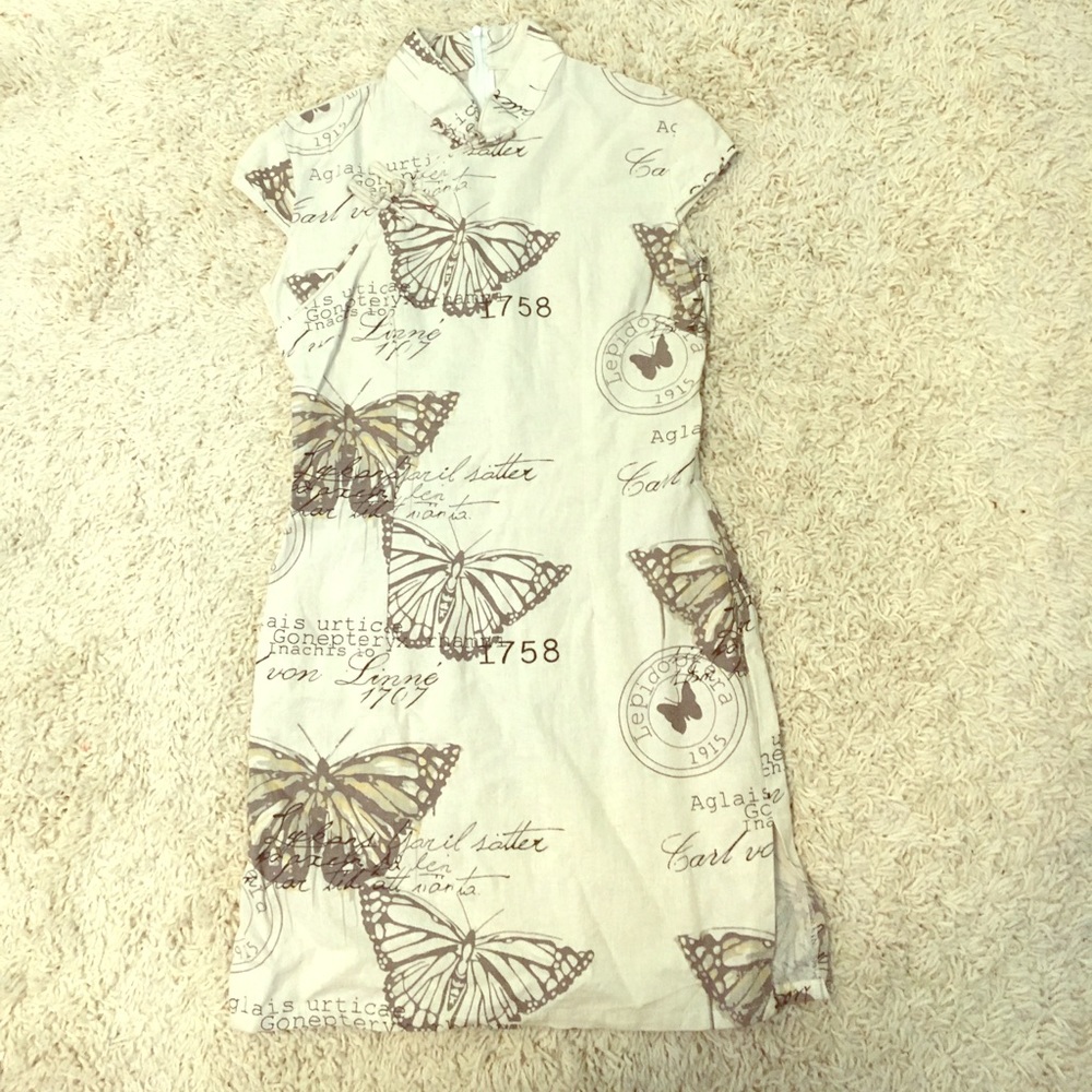 Mandarin dress . Classic yet modern and sexy