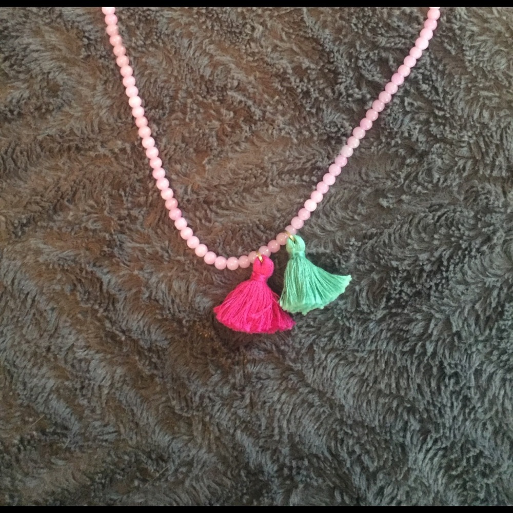 Tassel necklace