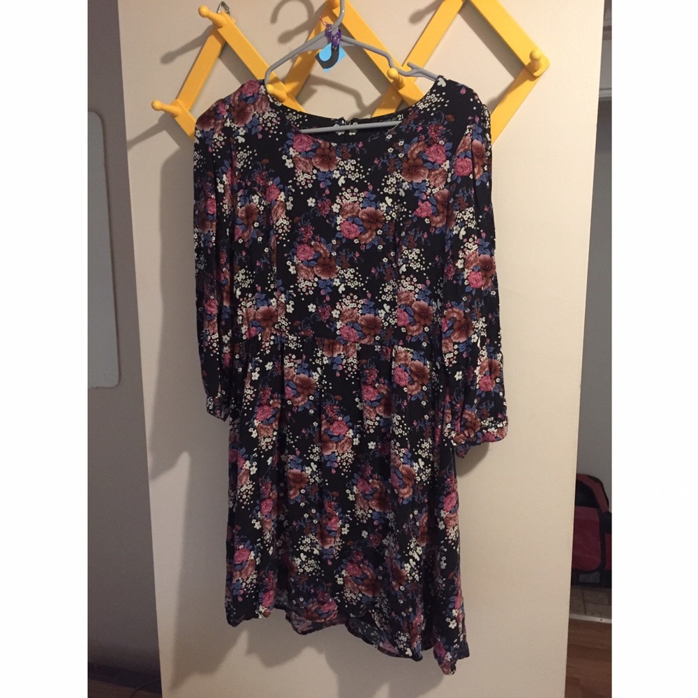 Floral forever 21 dress