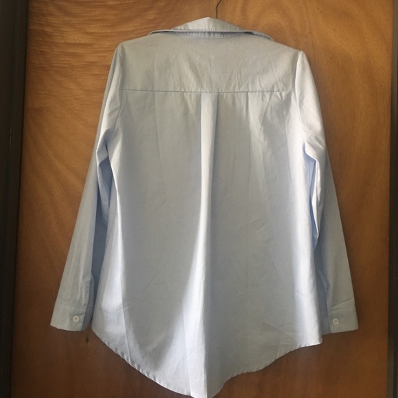 🌸Just In🌸 Lace up Long Sleeve Collared Shirt - Picture 4 of 6