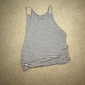 lululemon striped crop top