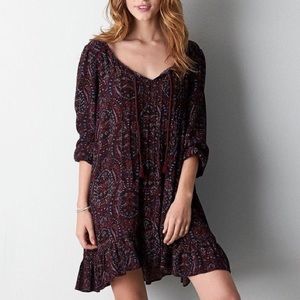 Boho printed dress