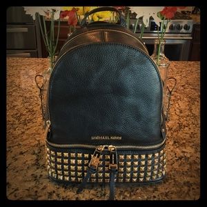 Michael Kors Zip Studded Backpack