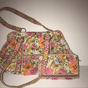 SALE Vera Bradley Tea Garden Purse and wallet