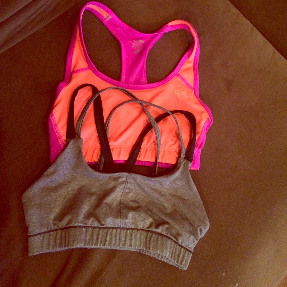 2 sports bras!