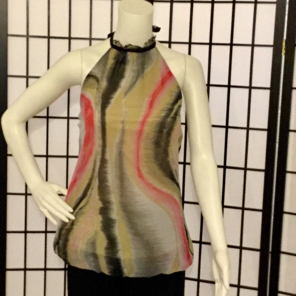 Charlotte Russe halter blouse