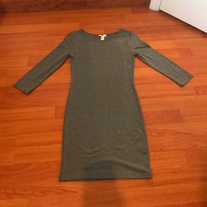 Forever 21 Stretch knit long sleeve bodycon dress