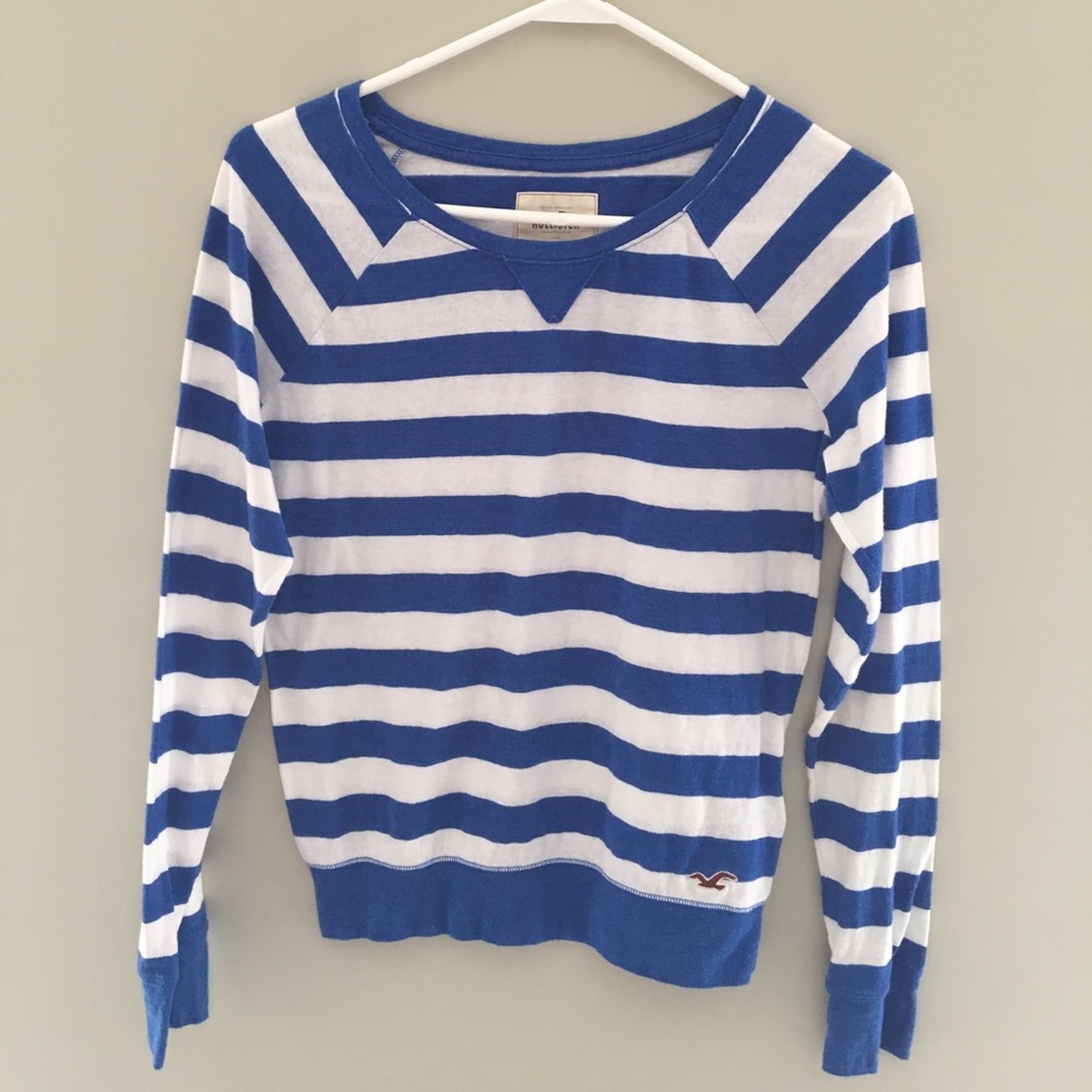 Hollister long sleeve striped shirt