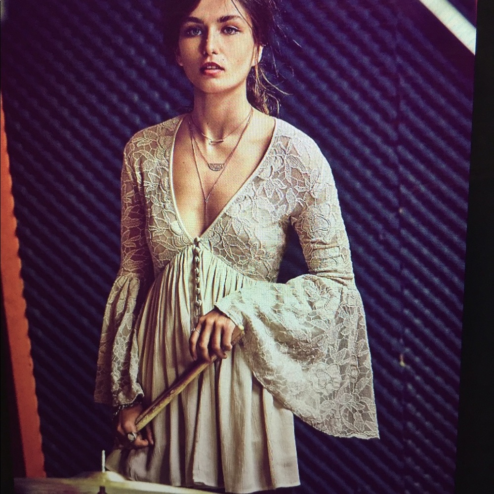 Free people with love from India dress