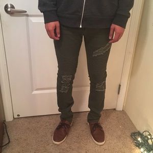 H&M Skinny Ripped Jeans