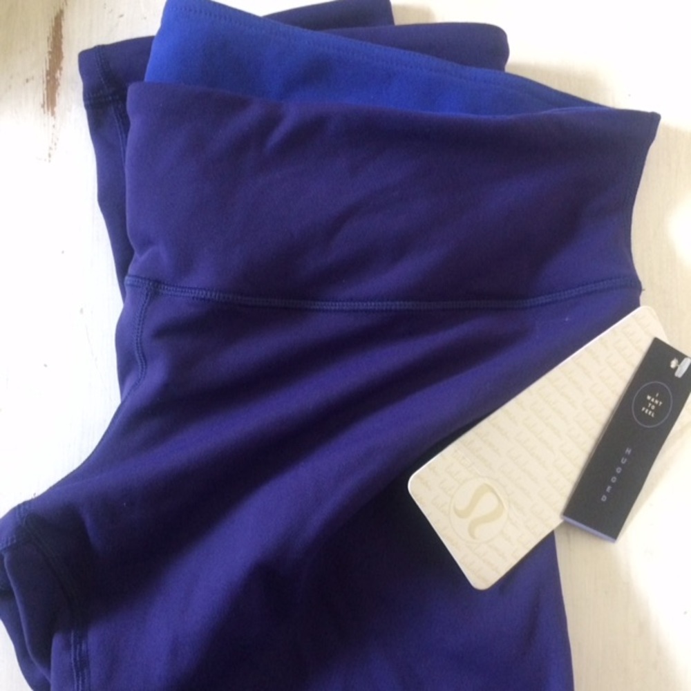 Lululemon Wunder Under size 10 crop leggings