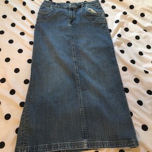 Girls Jean Skirt