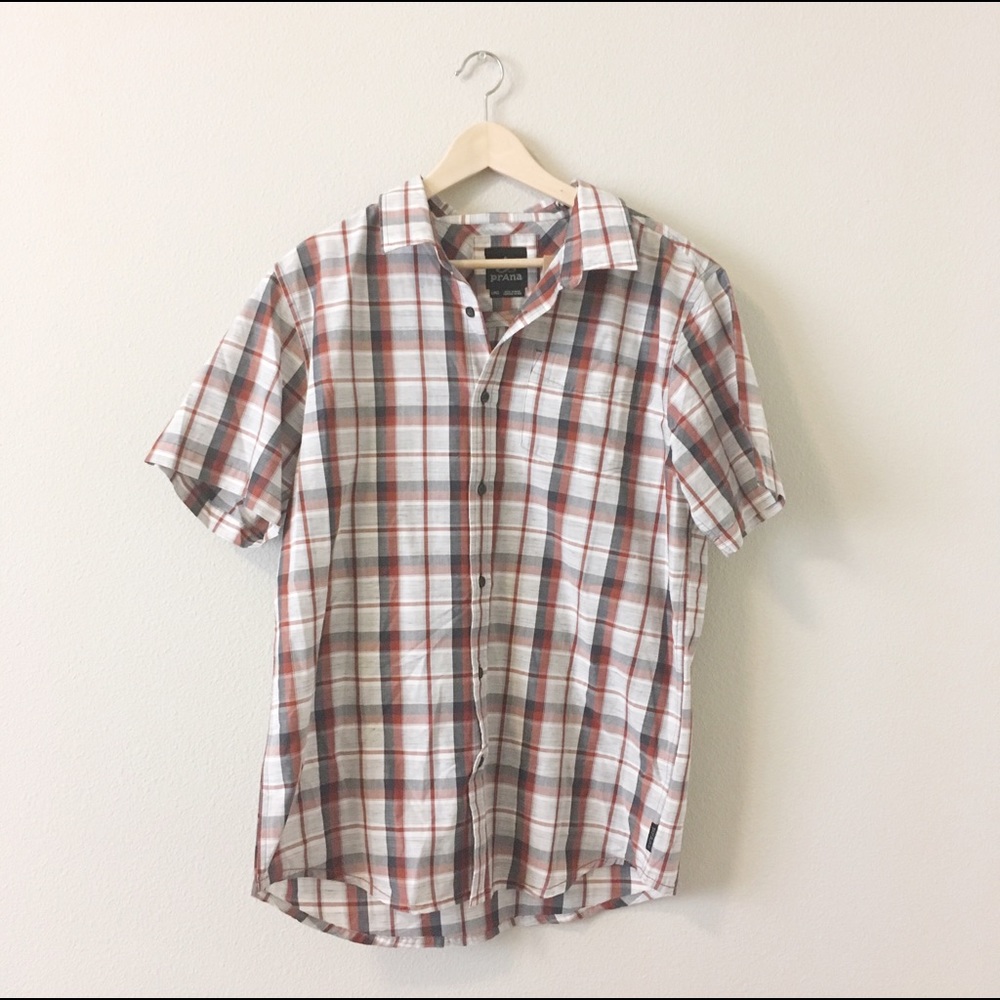 NEW Prana Plaid Shirt