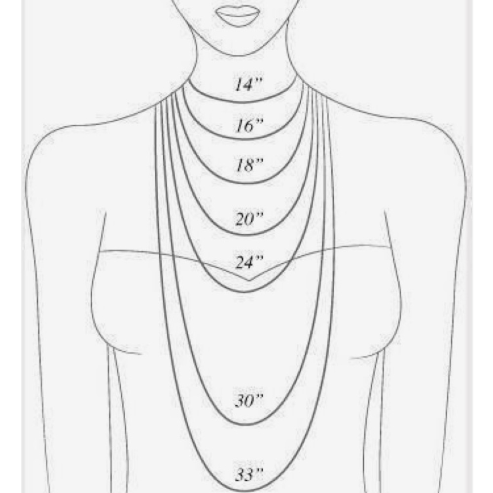 Handmade gemstone and glass bead grey necklace - Picture 6 of 8