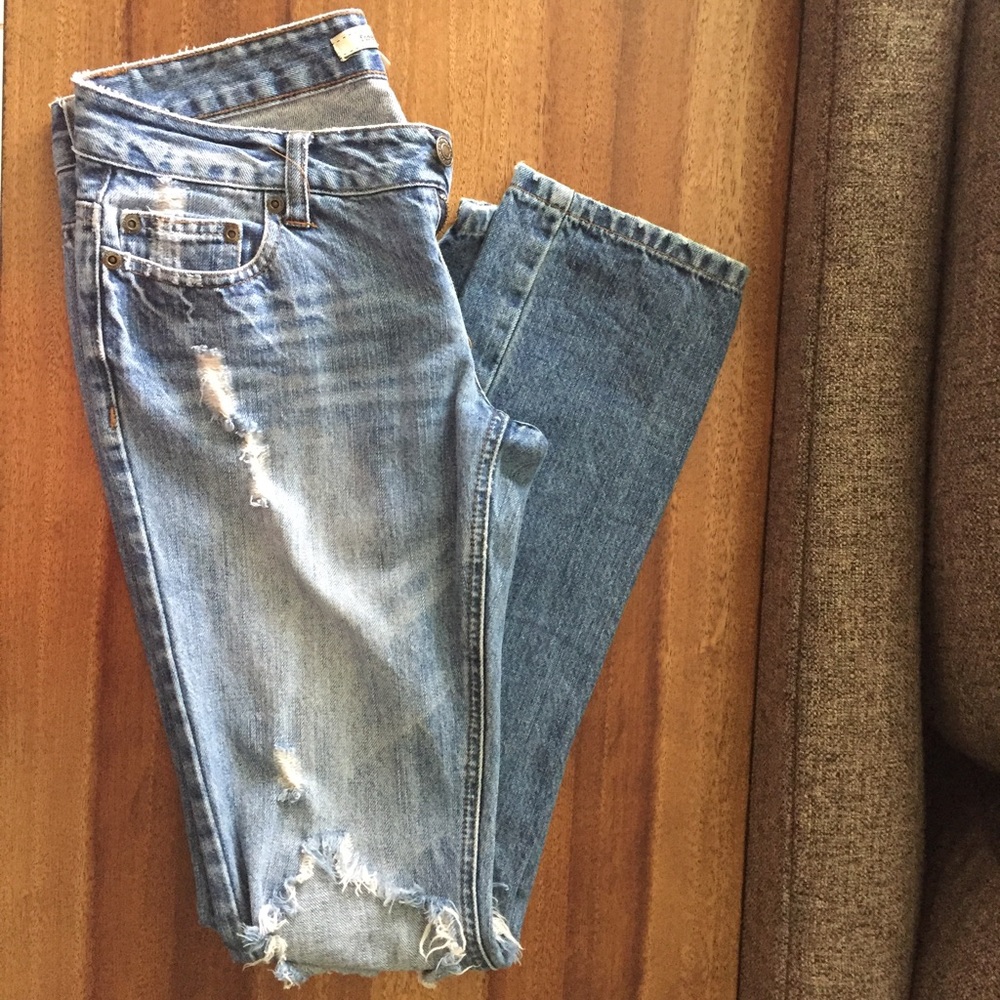 Distressed Jeans