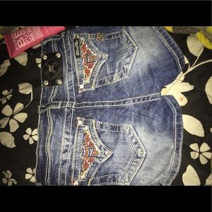 Miss me denim shorts