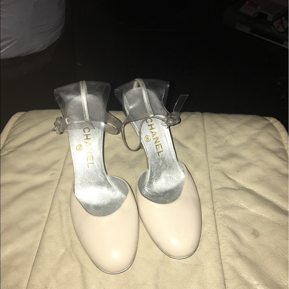 Chanel Lucite Heels
