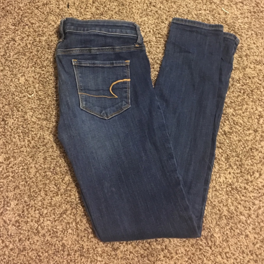 American Eagle medium wash Jegging