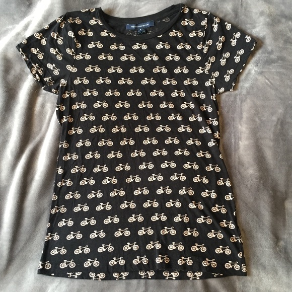 French Connection Tops - French Connection Bicycle T-shirt
