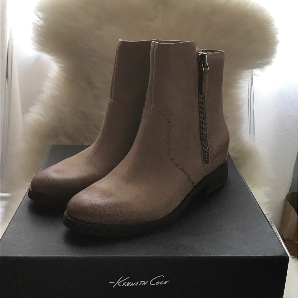 Kenneth Cole Booties - Marcy Nu Zipper
