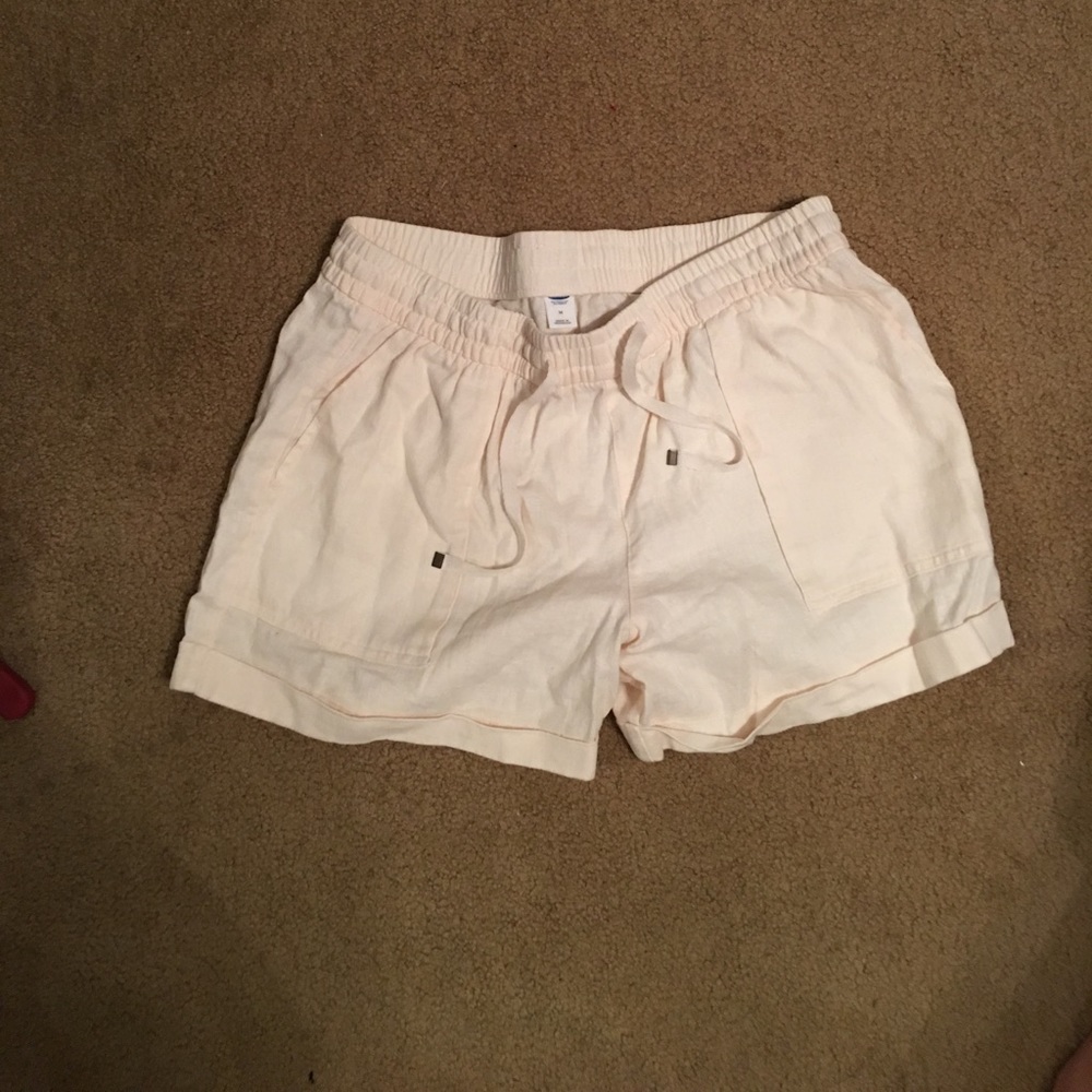 M off white picnic shorts