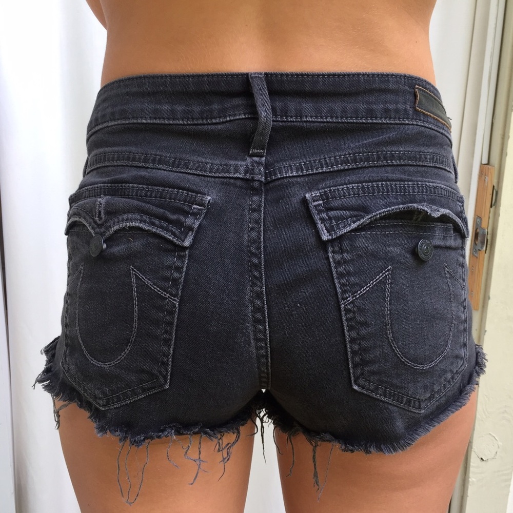 True Religion jean shorts