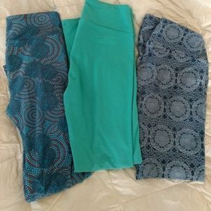 Lularoe OS legging bundle
