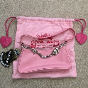 *NEW* Juice Couture Pink Leather Mini Purse 💖