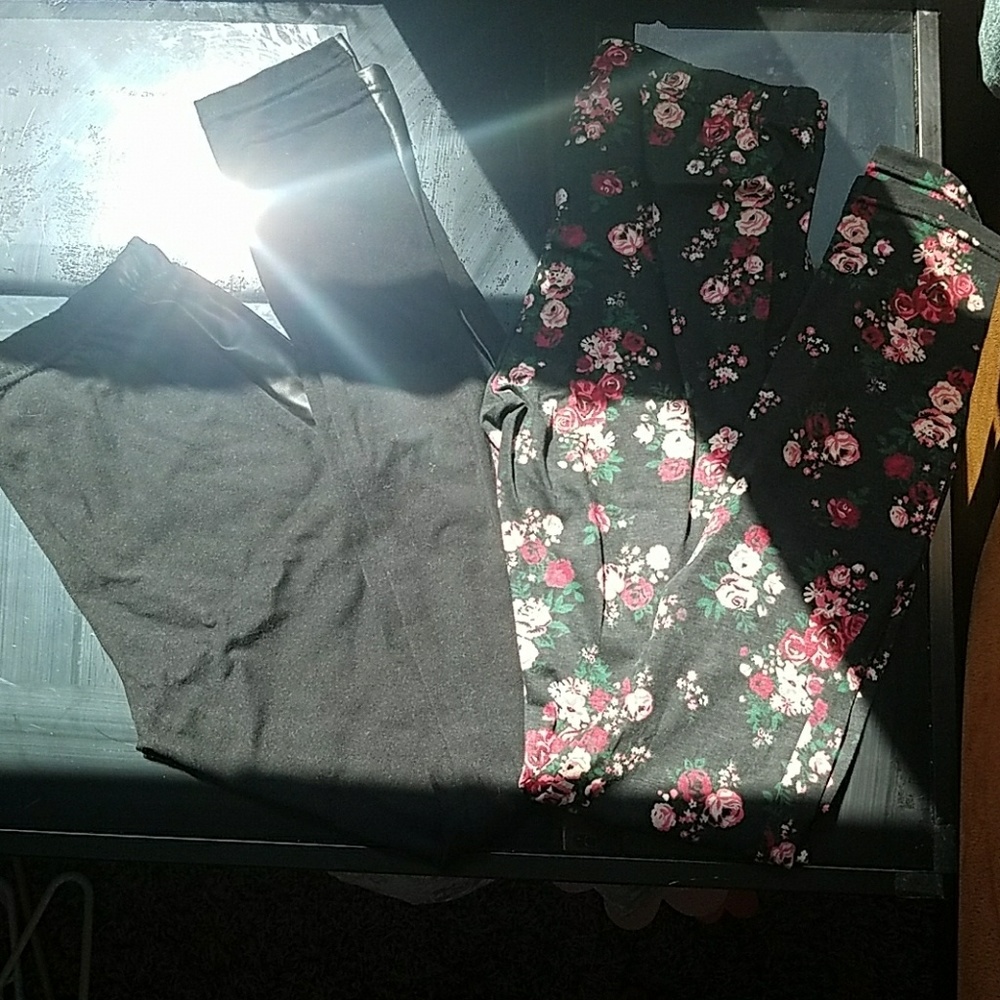2 leggings