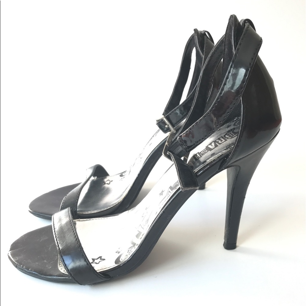 Ankle strap high heels