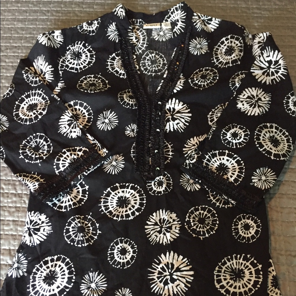 Cato Sequin Tunic