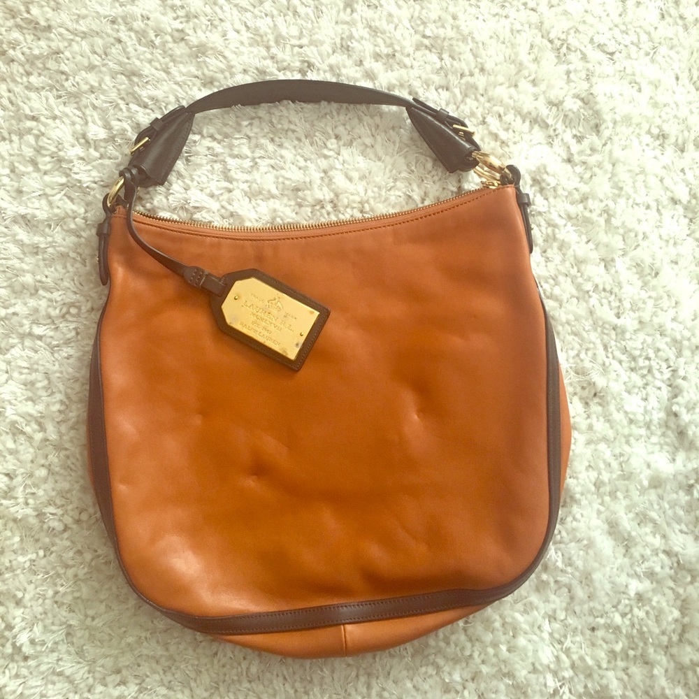 Polo Lauren Ralph Lauren MCMLXVII Leather Tote