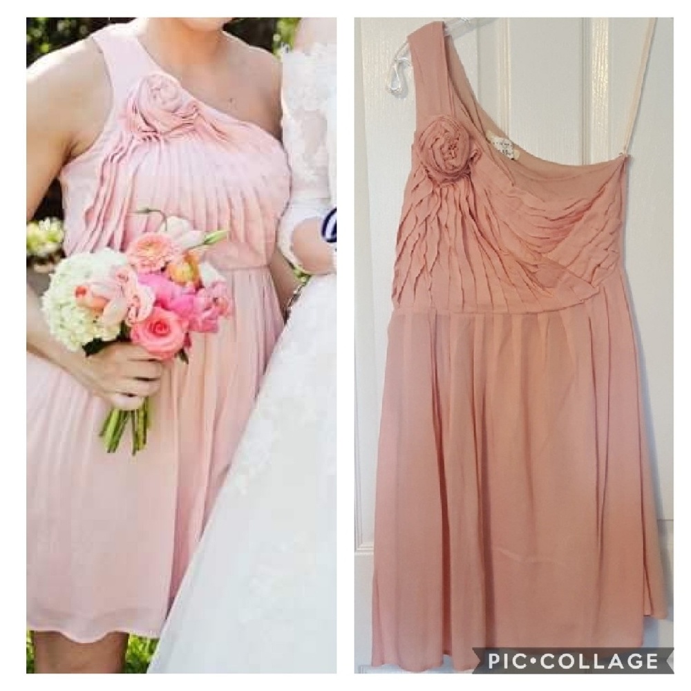 YA LOS ANGELES Brand One Shoulder Dress