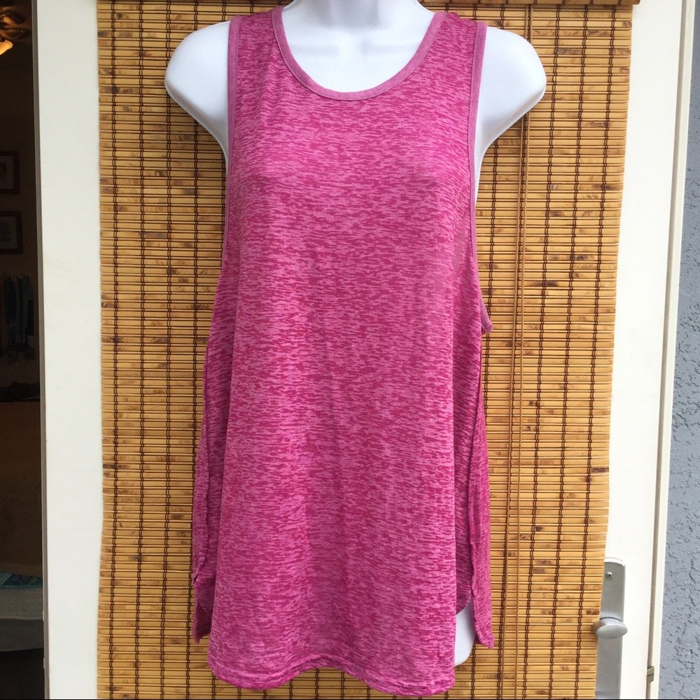 Purple razorback workout shirt