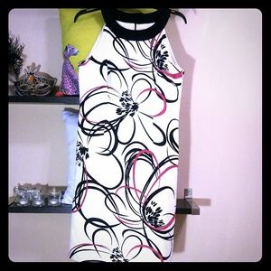 Ann Taylor Cotton Sheath Dress